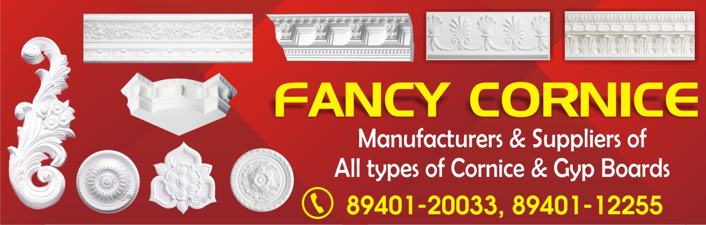 Top 10 Plaster Of Paris Cornices Manufacturer In Karaikudi